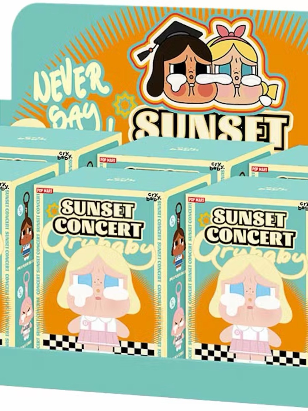 Popmart Crybaby Sunset Concert Series Whole Set of 6